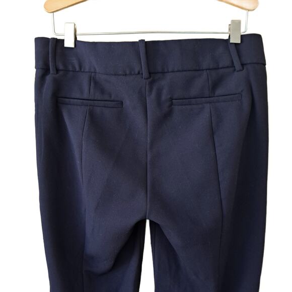 J CREW 365 Cameron Slim Crop Pant in Four-Season Stretch Size 6 Navy Blue - Picture 9 of 10